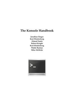The Konsole Handbook