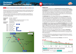 Dischmatal: Dürrboden – Davos-Dorf (Jakobsweg)