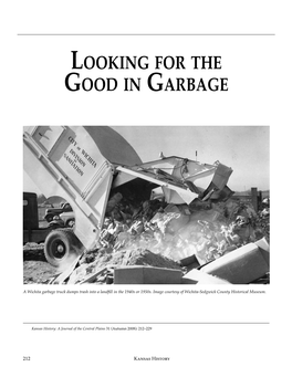 Looking for the Good in Garbage