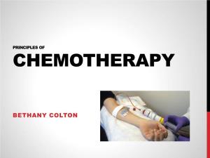 Principles of Chemotherapy