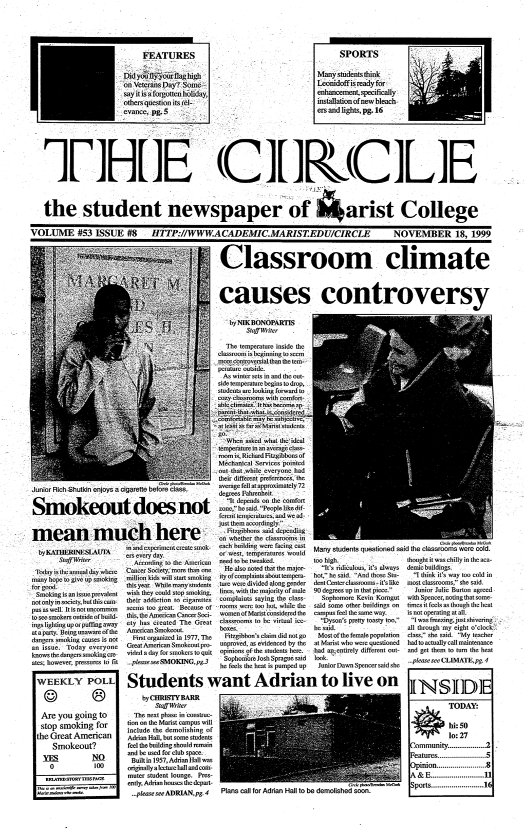Classroom Climate Causes Controversy Bymkbonopartts Staffwriter