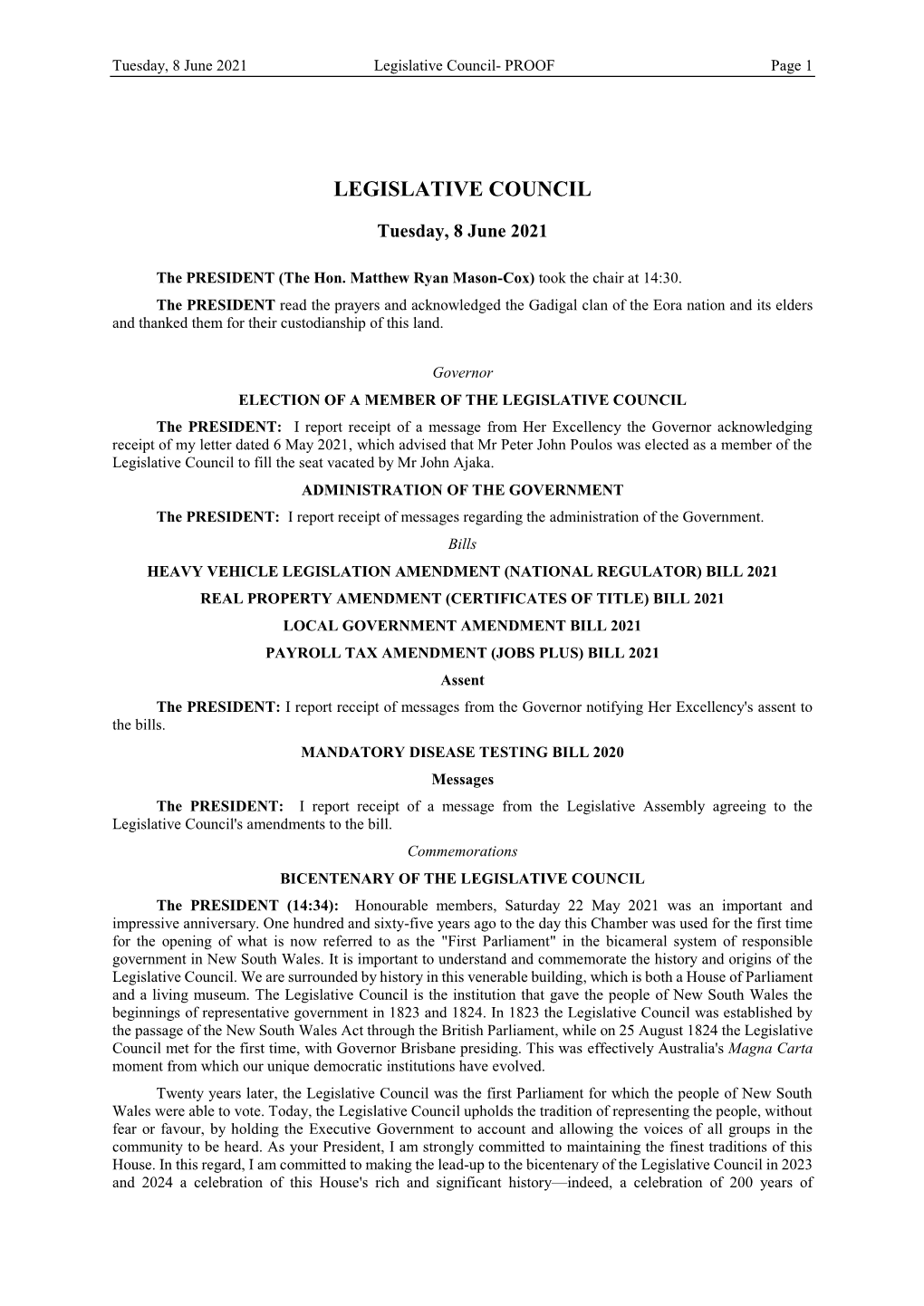 Legislative Council- PROOF Page 1