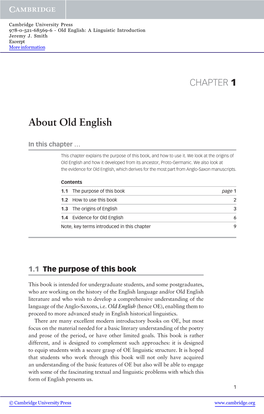 About Old English