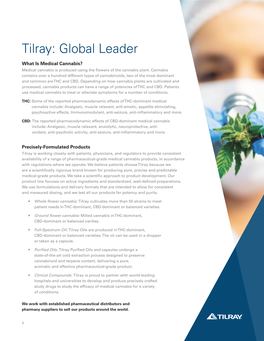 Tilray: Global Leader