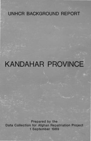 Kandahar Province