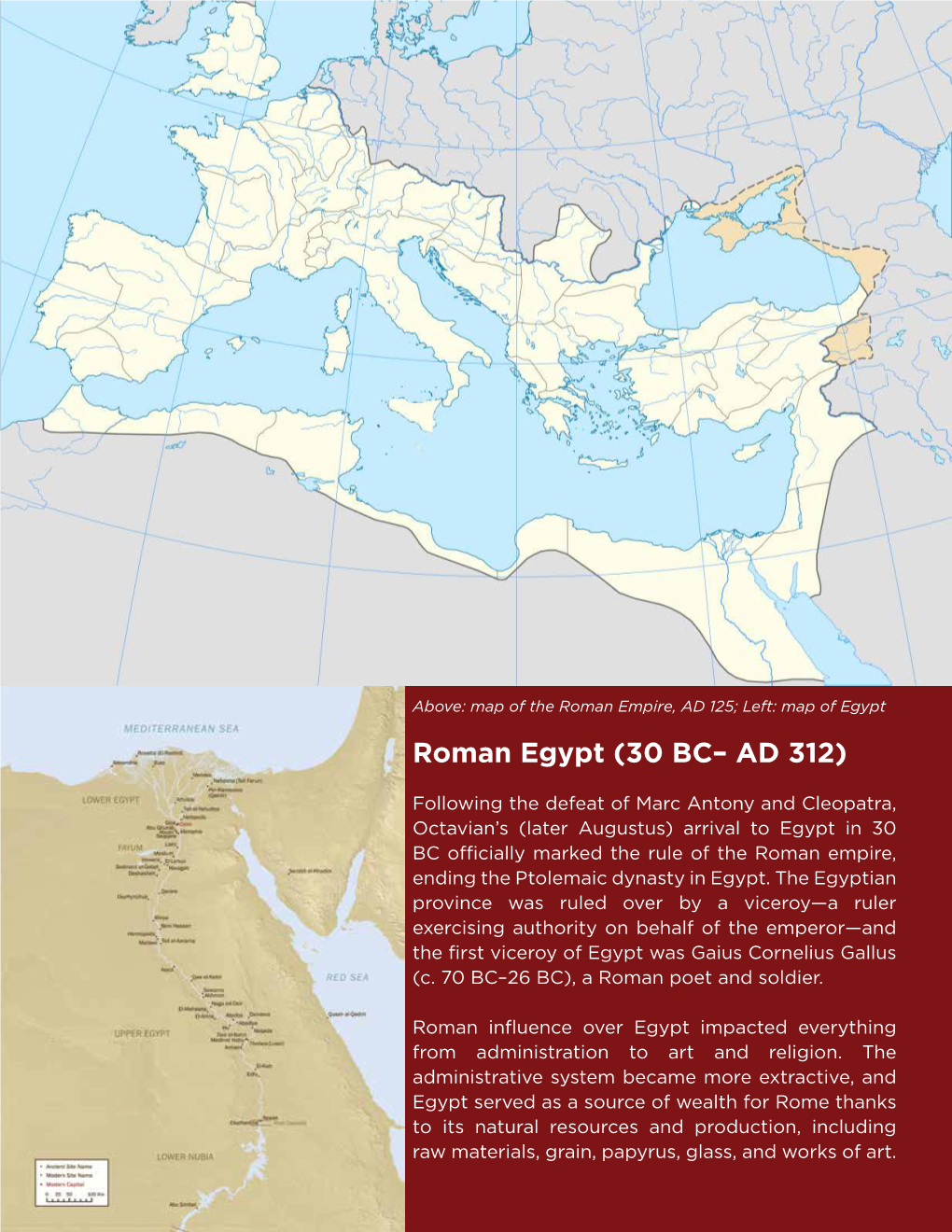 Roman Egypt (30 BC– AD 312)