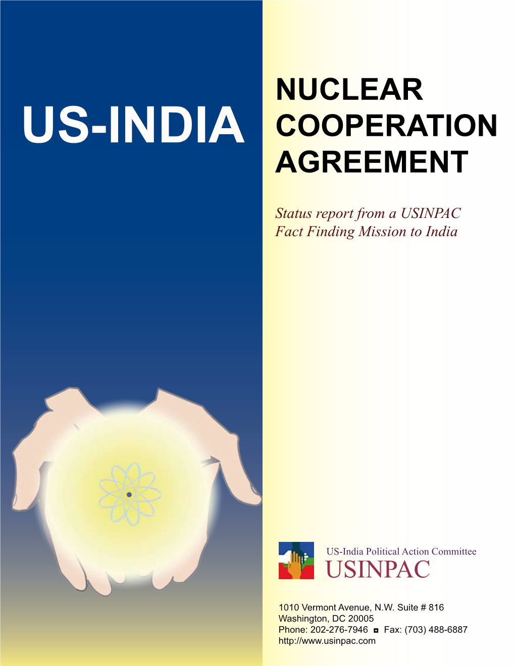 Us-India Cooperation Agreement