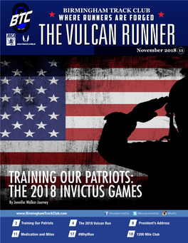 TRAINING OUR PATRIOTS: the 2018 INVICTUS GAMES by Jennifer Walker-Journey