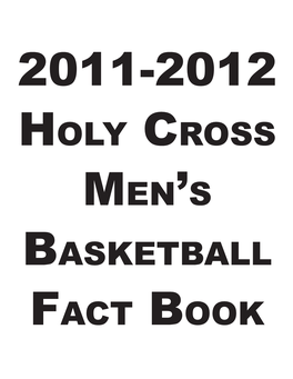 2011-2012 Basketball Media Guide.Indd