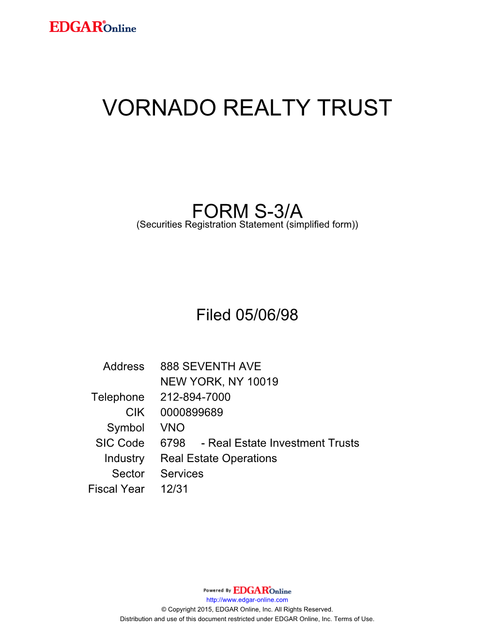 FORM S-3/A (Securities Registration Statement (Simplified Form))