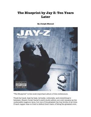 The Blueprint by Jay Z: Ten Years Later