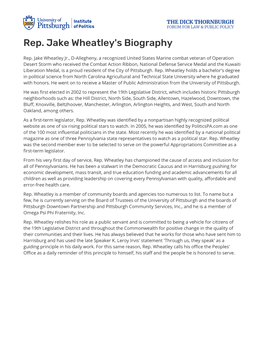 Jake Wheatley's Biography