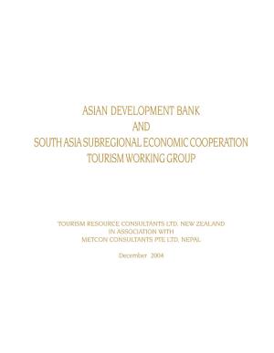 South Asia Subregional Economic Cooperation Tourism Development Plan