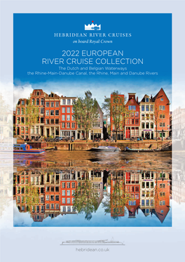 2022 European River Cruise Collection