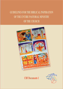 Guidelines for the Biblical Inspiration of the Entire Pastoral Ministry of the Church for Latin America and Caribbean