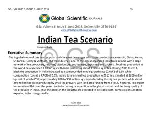 Indian Tea Scenario