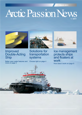 Improved Double-Acting Ship Solutions for Transportation Systems
