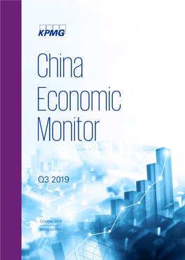 China Economic Monitor: Q3 2019