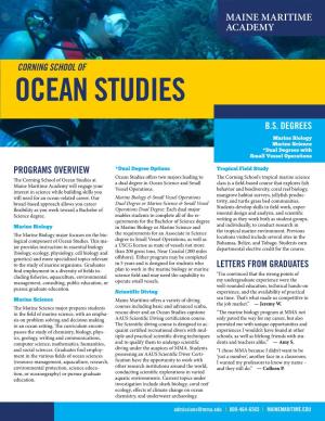 Corning School of Ocean Studies