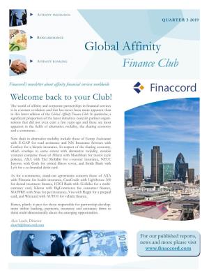 Global Affinity AFFINITY BANKING Finance Club