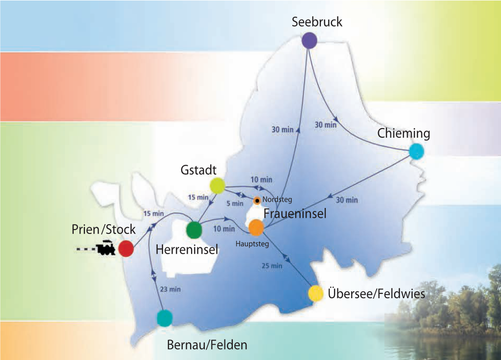 Prien/Stock Gstadt Seebruck Chieming Übersee/Feldwies