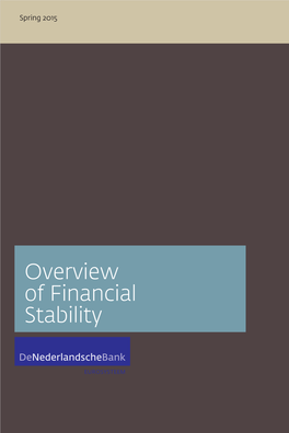 Overview of Financial Stability