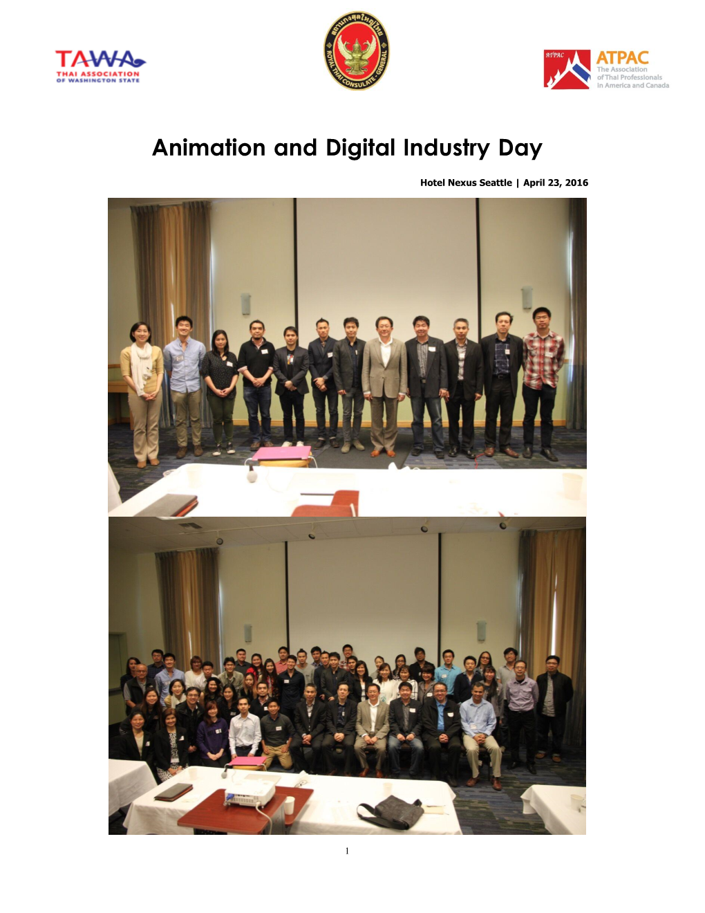 Animation and Digital Industry Day