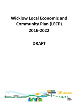 Wicklow Local Economic and Community Plan (LECP) 2016-2022