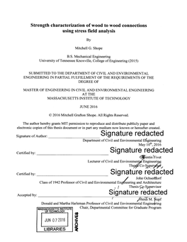 Redacted Signature Redacted