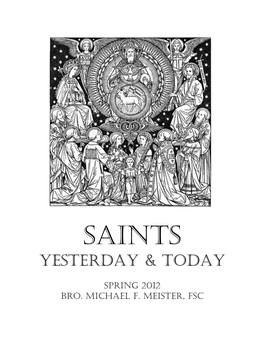 Saints Yesterday & Today