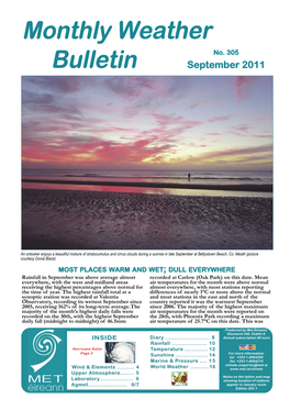 Monthly Weather Bulletin