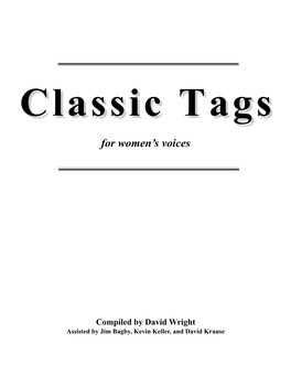 Tags for Women's Voices