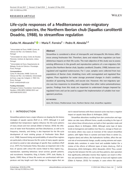 Life-Cycle Responses of a Mediterranean Non-Migratory