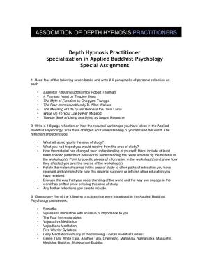 ABP Specialization Special Assignment