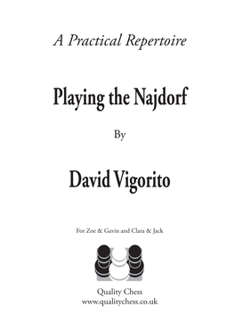 Playing the Najdorf David Vigorito
