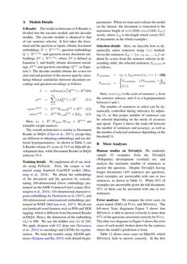 A Models Details B More Analyses