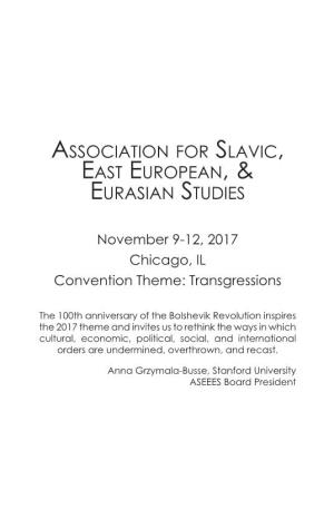 Chicago, IL Convention Theme: Transgressions