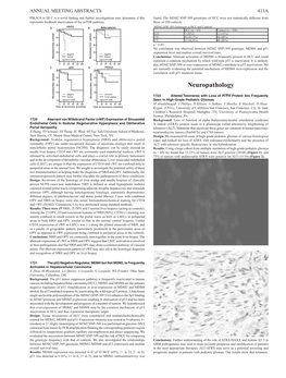 Neuropathology