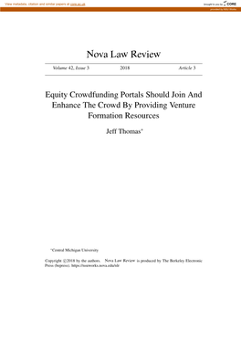 Nova Law Review