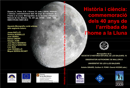Commemoració Dels 40 Anys De L'arribada De L'home a La Lluna