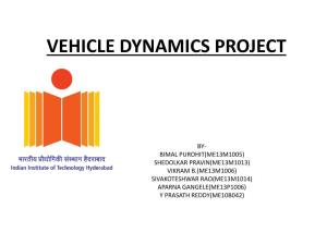 Vehicle Dynamics Project