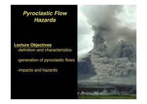 Pyroclastic Flow Hazards