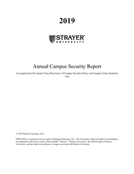 Annual Campus Security Report