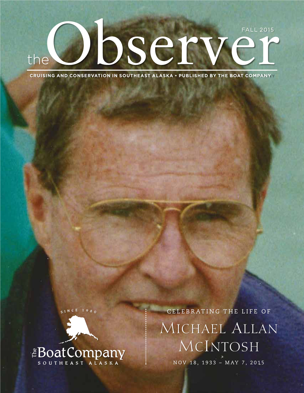 Fall 2015, the Observer (PDF)