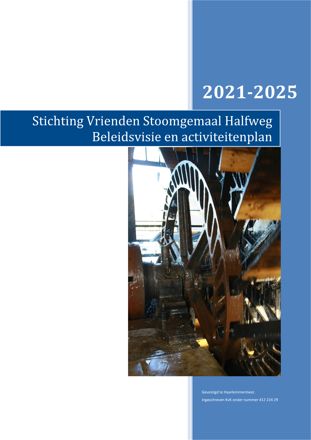 Beleidsvisie En Activiteitenplan 2021-2025