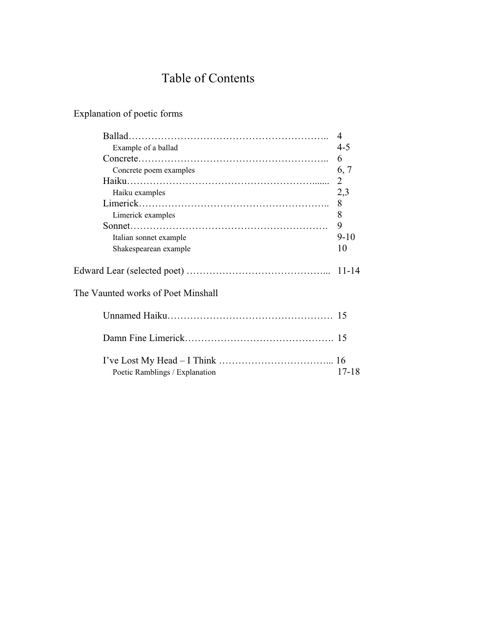 Table of Contents s374