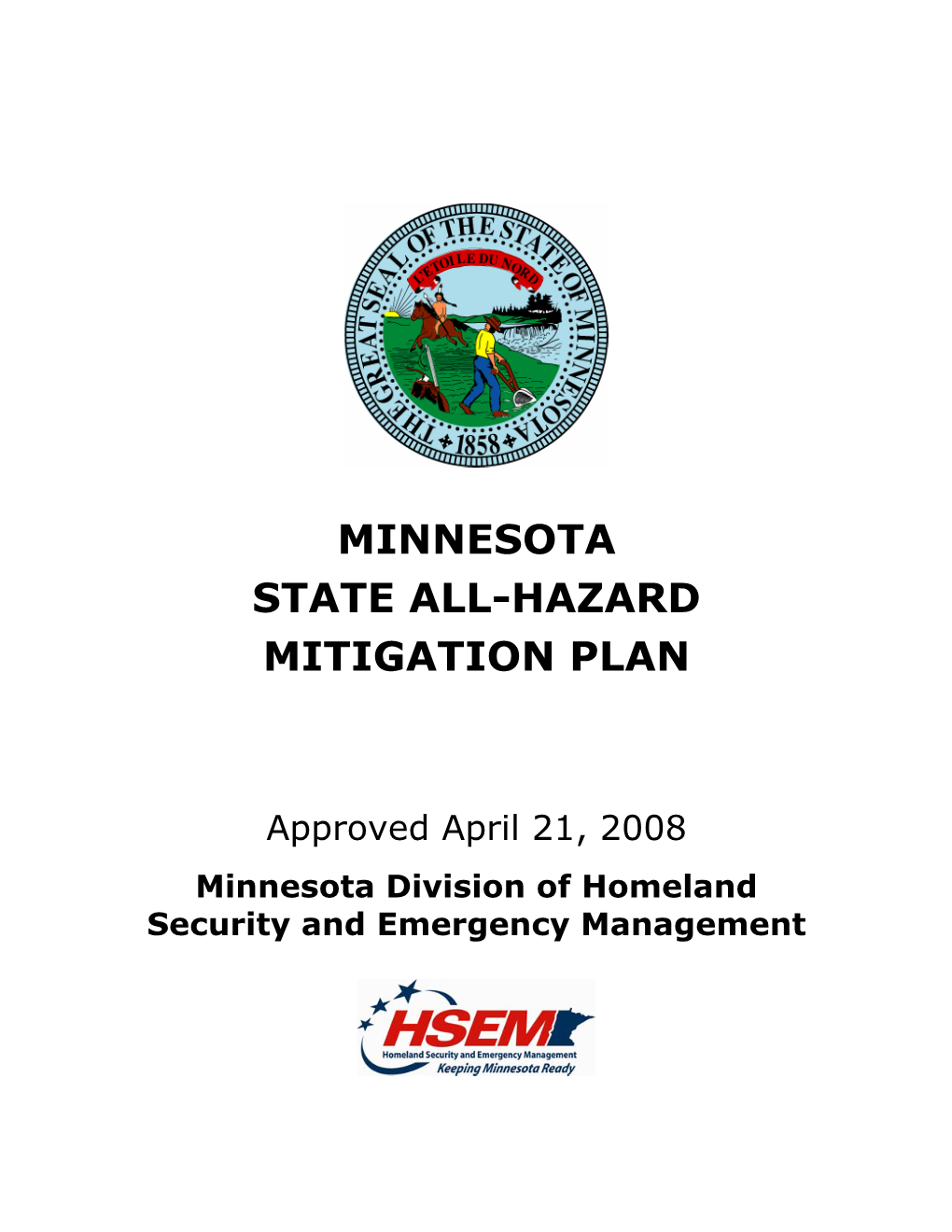 Minnesota State All-Hazard Mitigation Plan