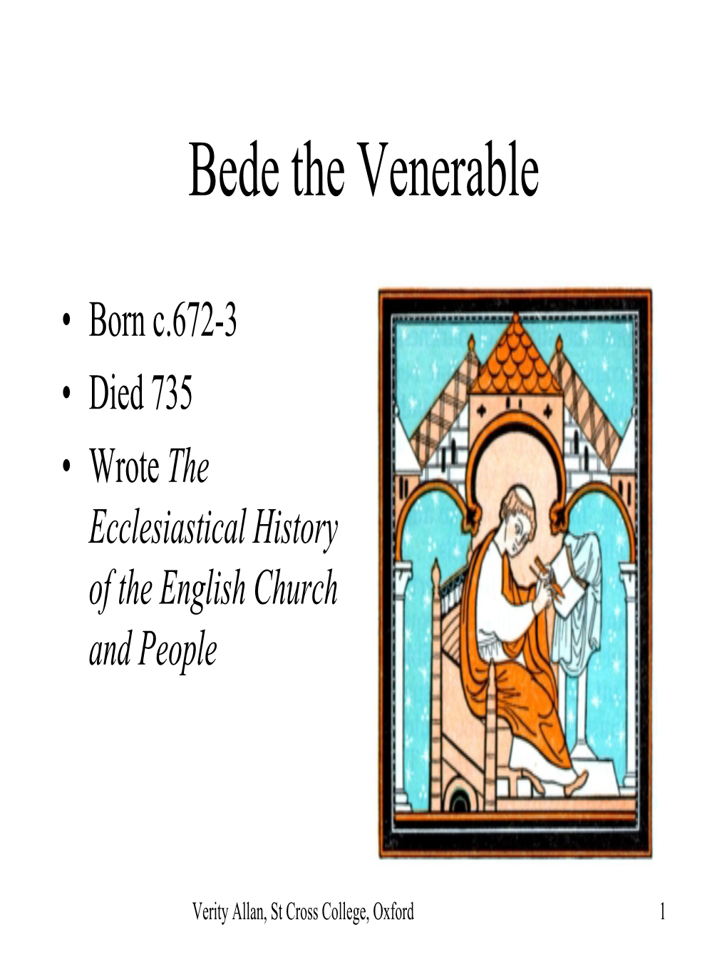 Bede the Venerable