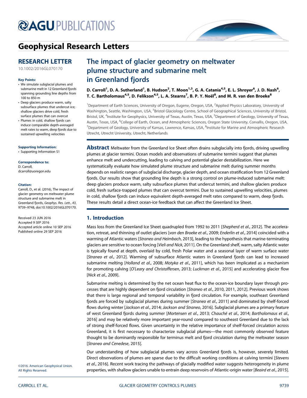 The Impact of Glacier Geometry on Meltwater Plume Structure and Submarine Melt in Greenland Fjords