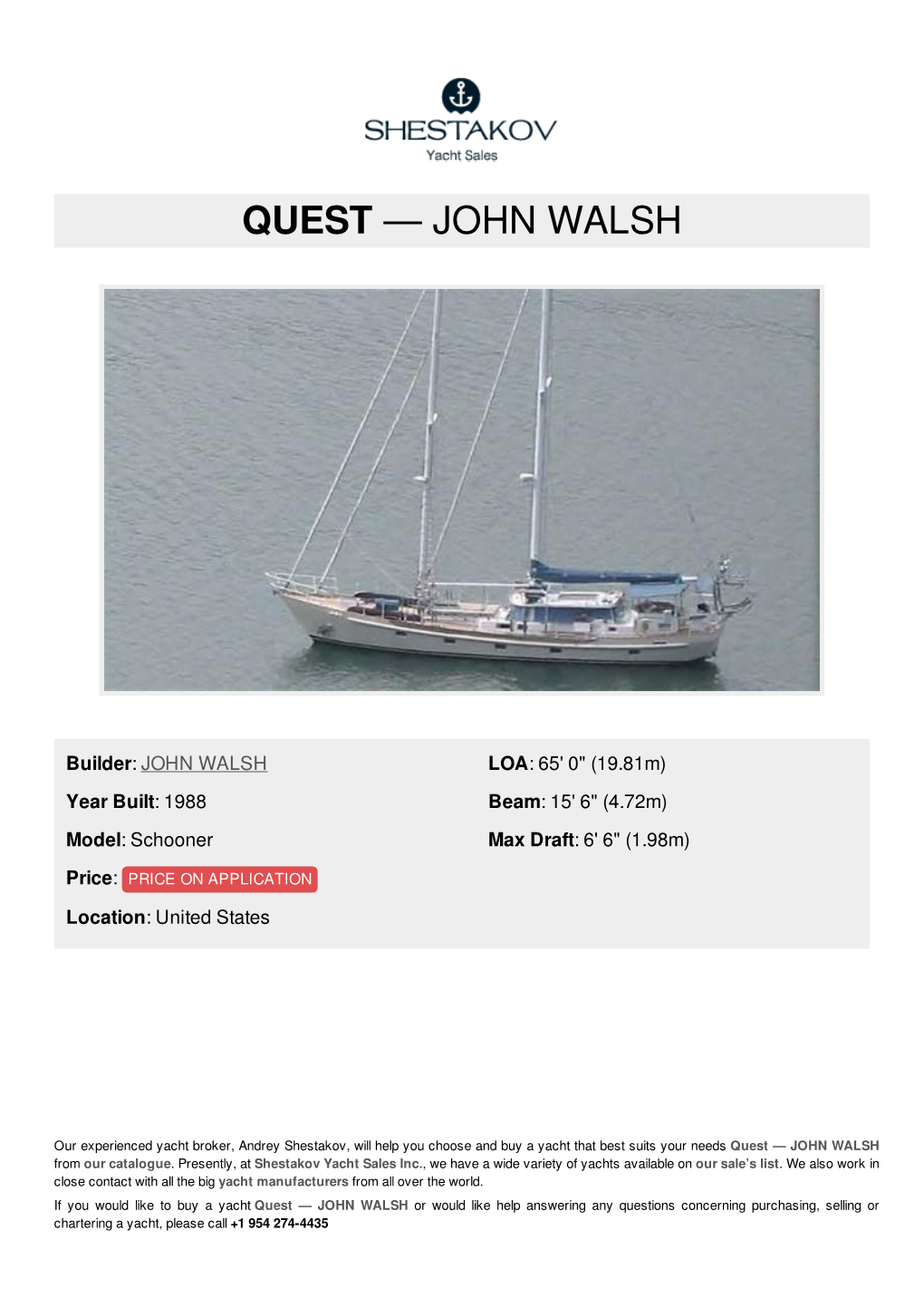 Quest — John Walsh